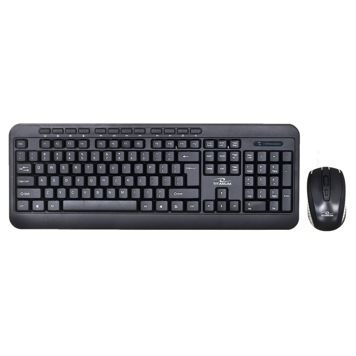 Tastatură și Mouse Titanum TK109 Negru